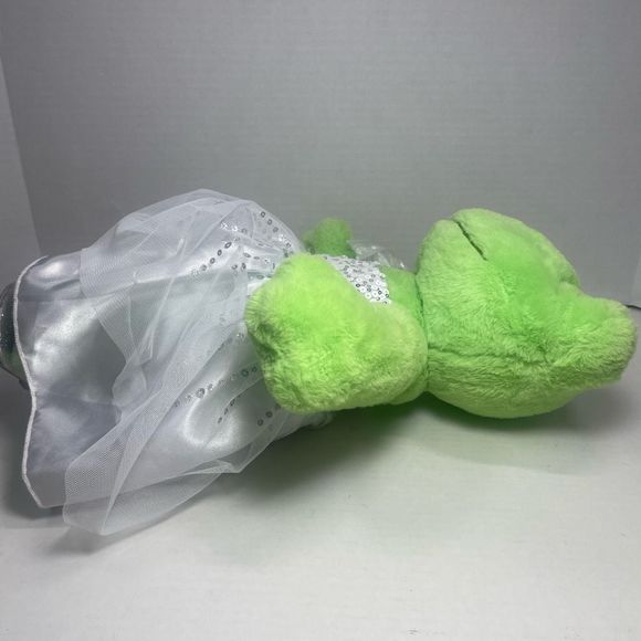 NWOT Build a Bear Spring Green Frog with Princess Outfit PRICE VERY FIRM - Picture 13 of 16